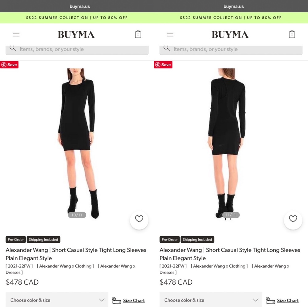 Alexander Wang dress